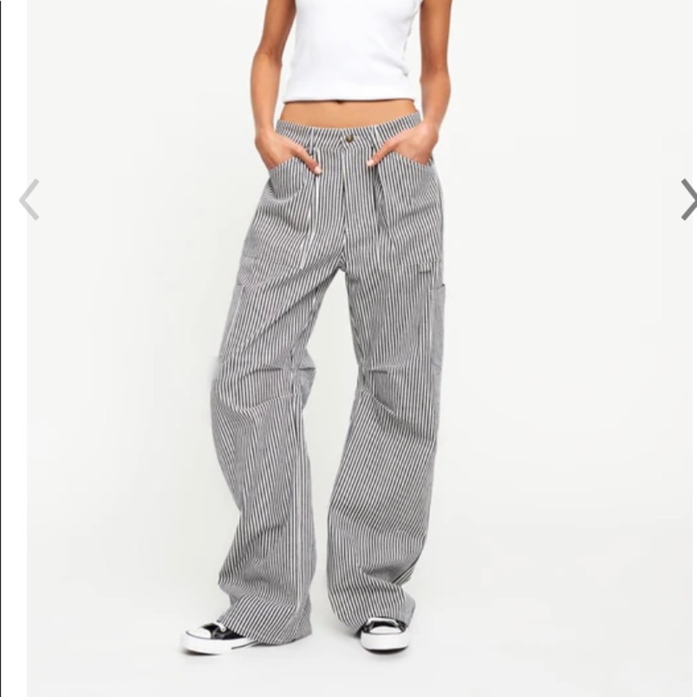 Miami vice pant/ cargo pin strip pant